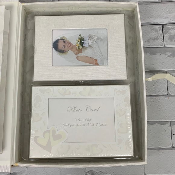 Wedding Album set/storage box. New. Frame, cards, storage. - Picture 5 of 12